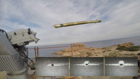 MBDA a făcut o demonstraţie de luptă antinavă cu racheta Mistral - VIDEO