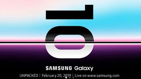 De la telefonul pliabil la noul Galaxy S10: la ce să ne aşteptăm de la evenimentul aniversar Samsung Unpacked
