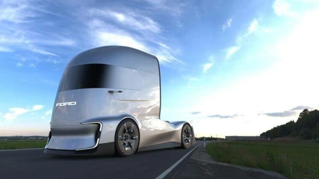 Super camionul viitorului, prezentat de americanii de la Ford: F-Vision Future Truck