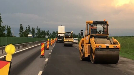 Încep lucrările de reparaţii pe sectorul de beton al Autostrăzii Soarelui - CNAIR