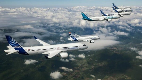 Airbus va raporta o scădere a livrărilor în luna august, ca urmare a reducerii producției
