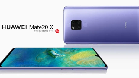 Huawei lansează în România Mate 20 X, primul său smartphone comercial 5G