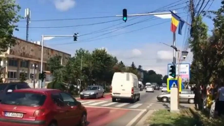 CNAIR a pus semafoare inteligente în Balş, după ce şeful Ford a spus că i-a luat o oră să traverseze oraşul VIDEO