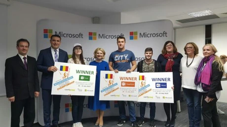 Doi elevi români au devenit campioni mondiali la Word şi Excel la Campionatul Mondial Microsoft Office 2019