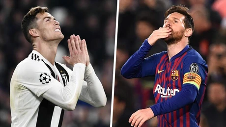 Messi şi Ronaldo, pe primele două poziţii în topul celor mai bine plătiţi sportivi din lume în 2019