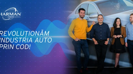 Harman România extinde cel mai mare centru de dezvoltare auto din București și recrutează 20 de programatori în echipa de Telematică