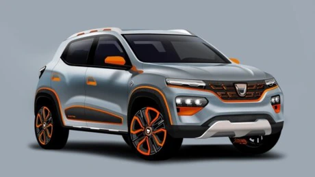 Prima Dacia electrică - Spring va fi prezentată azi de francezii de la Renault