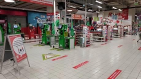 Auchan a finalizat o nouă etapă în planul extins de protecție în magazine, pentru clienți și angajați