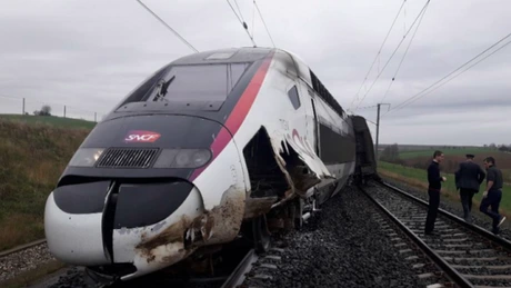 Un TGV Strasbourg-Paris a deraiat