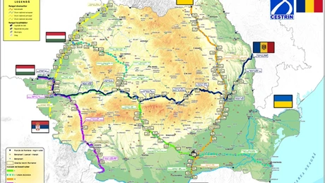 Coronavirus: Au fost stabilite traseele de tranzit pe teritoriul României pentru transportul rutier de marfă. HARTA