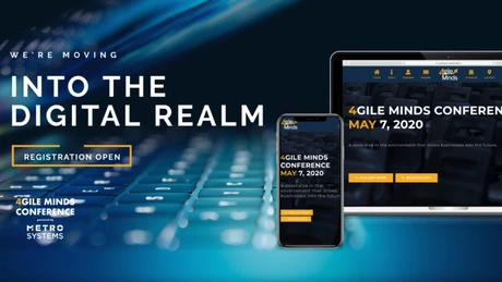 Cel mai mare eveniment din ţară dedicat Agile, metoda de lucru care a revoluţionat industria software, are loc online, pe 7 mai