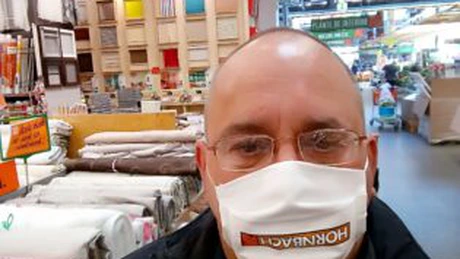 Interzis fără mască în magazin. Retailerul Hornbach a luat deja decizia, iar cine vine fără mască, poate cumpăra una cu 5,3 lei
