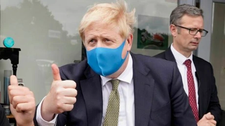 Boris Johnson a acuzat UE că șantajează Regatul Unit cu impunerea unei blocade alimentare între Marea Britanie și Irlanda de Nord