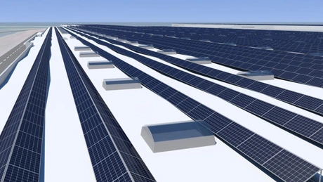 Audi şi E.ON au pus în funcţiune cel mai mare sistem fotovoltaic de pe acoperiş din Europa