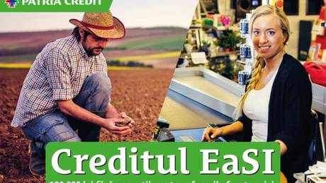 Patria Credit IFN oferă credite fără avans și fără garanții micilor afaceri de la sate