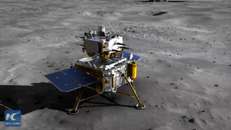 Sonda chineză Chang'e-5 a aselenizat cu succes