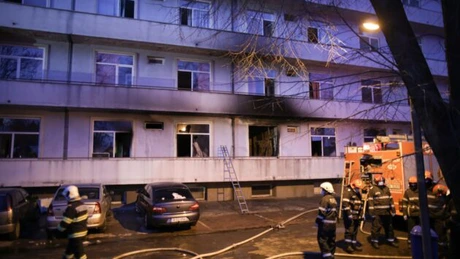 Update: Incendiu la Matei Balş - A mai decedat o persoană dintre pacienții transferați la alte spitale. Bilanțul victimelor a a juns la șase