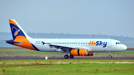 Compania aeriană HiSky din Republica Moldova lansează zboruri de la Cluj-Napoca la Dublin și Lisabona