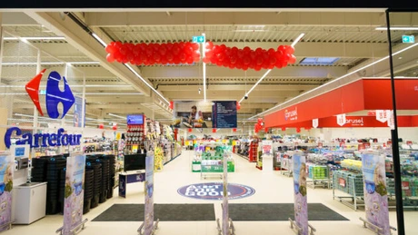 Planurile Carrefour pentru 2021: Niciun supermarket sau hipermarket nou nu va mai avea casieri