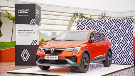Renault Arkana va putea fi precomandat în România de pe 27 aprilie