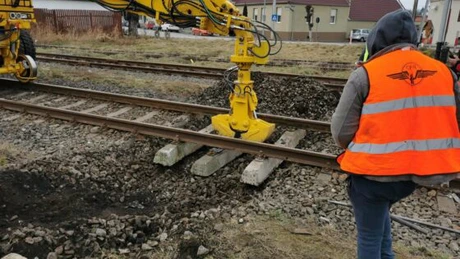 Calea ferată Buzău - Făurei: Asocierea Wiebe - Swietelsky, desemnată câștigătoarea licitațiilor pentru lucrări de creștere a vitezei la 120 km/h
