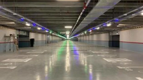 Parcarea subterană de pe bulevardul Decebal, cu peste 700 de locuri, a fost inaugurată