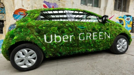 Uber introduce maşini hibrid. Serviciul Uber Green, utilizat de peste 345.000 de persoane în România, în ultimii trei ani