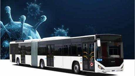 Turcii de la Otokar spun că au făcut autobuzul anti-Covid: se dezinfectează singur, ia temperatura și verifică măștile pasagerilor
