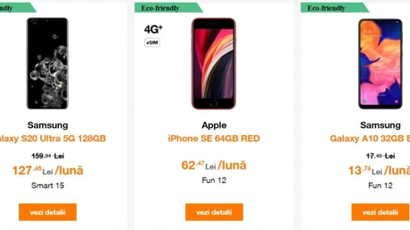 Orange introduce telefoane second hand în ofertă. Care sunt prețurile