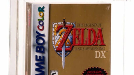 O casetă Nintendo din 1987 cu jocul video Zelda a fost vândută la o licitație cu 870.000 de dolari