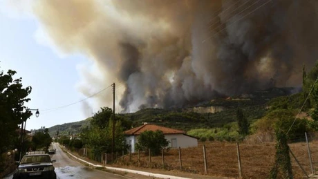 Incendii în Grecia: Premierul grec a anunţat deblocarea a 500 de milioane de euro pentru ajutoare de urgenţă