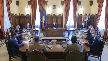 Şedinţă CSAT - pe agendă, evoluţiile de securitate în contextul agresiunii Federaţiei Ruse împotriva Ucrainei