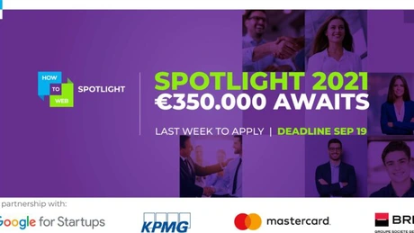 350.000 de euro premiu pentru cel mai bun startup tech la Spotlight 2021