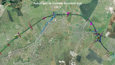 Autostrada de Centură București Sud: A fost emis ordinul de începere a lucrărilor pentru lotul 3