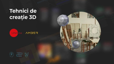 Experții studioului de gaming românesc Amber predau studenților de la UNArte tehnici de creație 3D