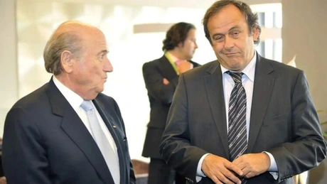 Michel Platini și Sepp Blatter au fost inculpați pentru escrocherie