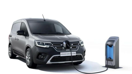 Renault anunță comercializarea noii variante electrice a modelului Kangoo Van