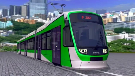 Primele imagini cu prototipul noilor tramvaie din București. Vor circula din aprilie - viceprimar