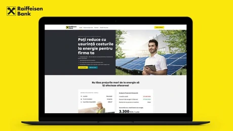Raiffeisen Bank lansează platformă de soluţii verzi pentru IMM-uri care au calitatea de prosumatori