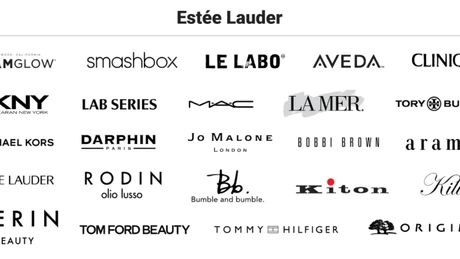 7 companii mondiale care deţin aproape orice marcă cosmetică