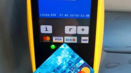 STB introduce sistemul pentru plata cu cardul bancar în toate mijloacele sale de transport în comun