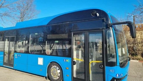 Primul autobuz electric chinezesc a ajuns în Constanța FOTO