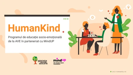 12 școli din România, susținute prin HumanKind, pentru educația socio-emoțională a elevilor 