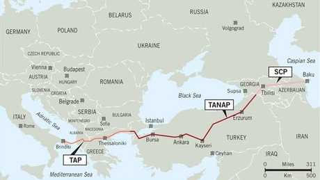 Coridorul Sudic de Gaze: Ministrul Energiei a propus includerea României în planul de extindere