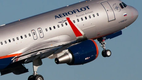 ANAF a blocat trei conturi ale reprezentanţei în România a companiei aeriene ruse Aeroflot