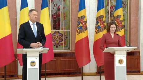 Preşedintele Republicii Moldova, Maia Sandu, în vizită în România