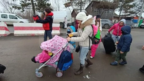 IGPF: Aproape 9.000 de cetăţeni ucraineni au intrat sâmbătă în România