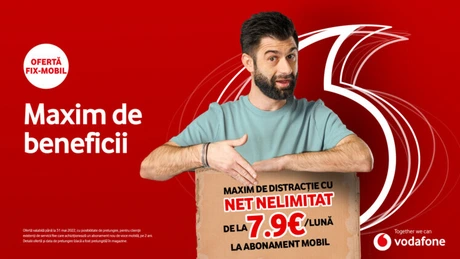 Vodafone lansează ofertele de Paști