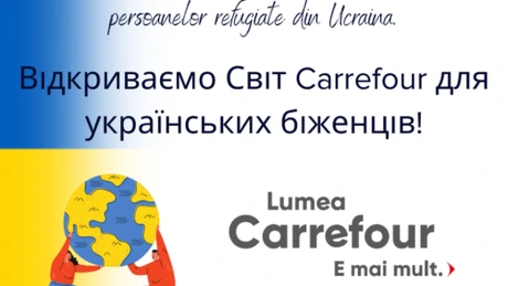 Carrefour România oferă peste 200 de posturi pentru ucraineni. Cunoaşterea limbii române nu este obligatorie