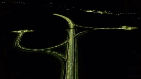 Joi vor fi inaugurați primii kilometri de drum expres din România. Cum arată, și ziua și noaptea, lotul construit de Umbrărescu VIDEO